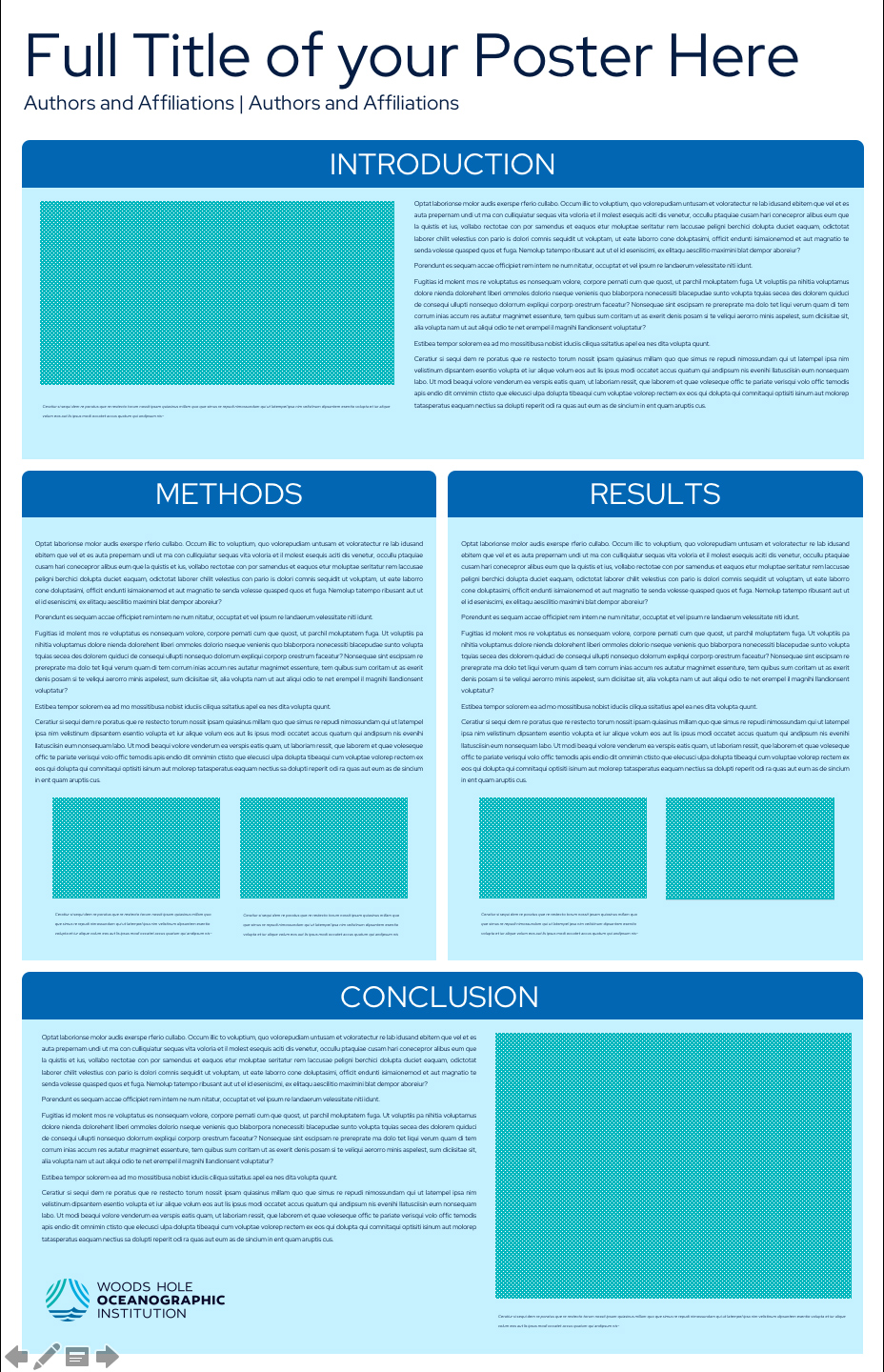 poster vertical light blue